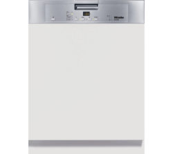 MIELE G4203i CLST Full-Size Semi-Integrated Dishwasher - Stainless Steel